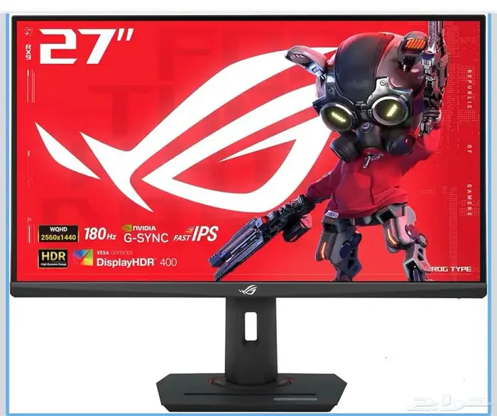 للبيع شاشه asus rog strix 27 0