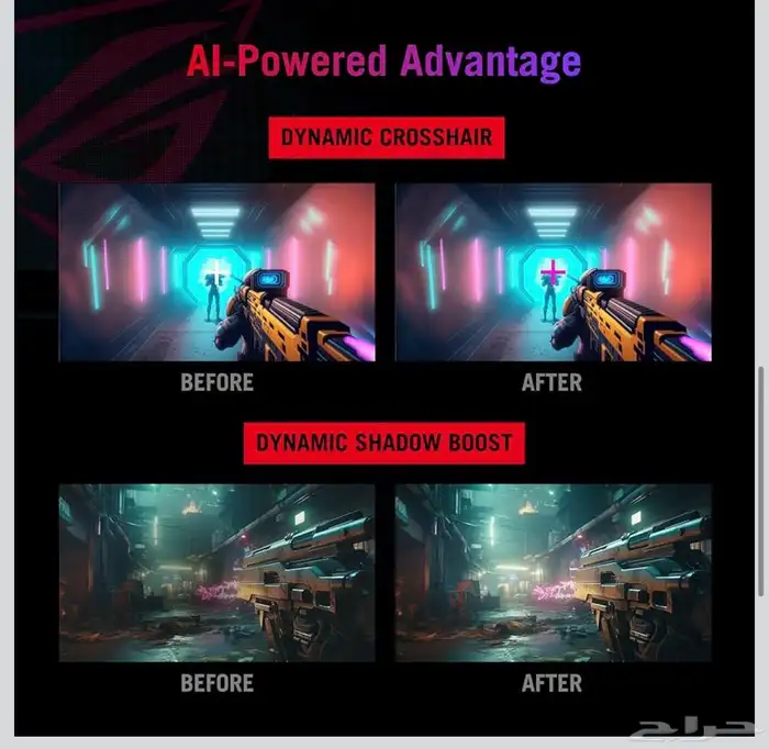 للبيع شاشه asus rog strix 27 2