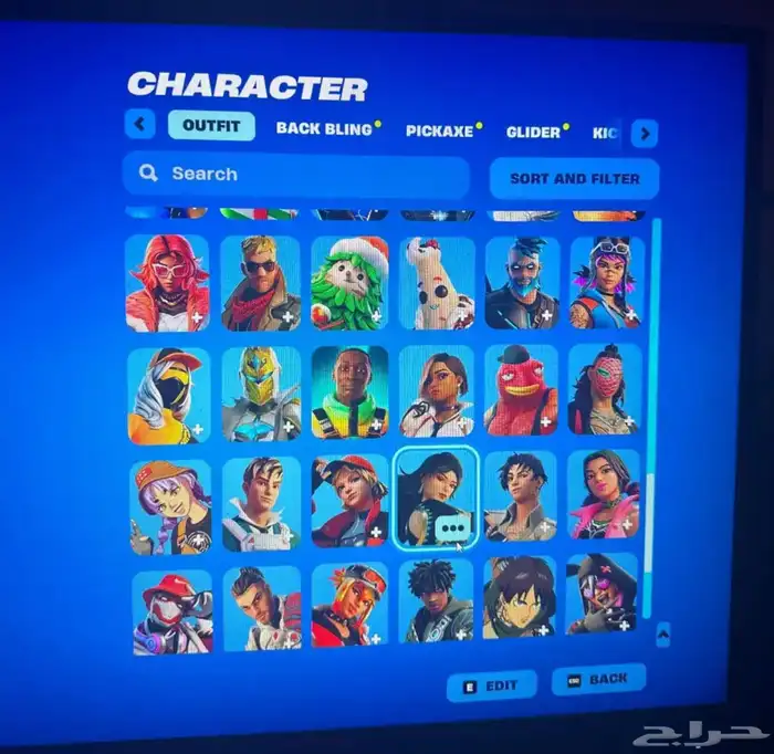 حساب فورت للبيع 3