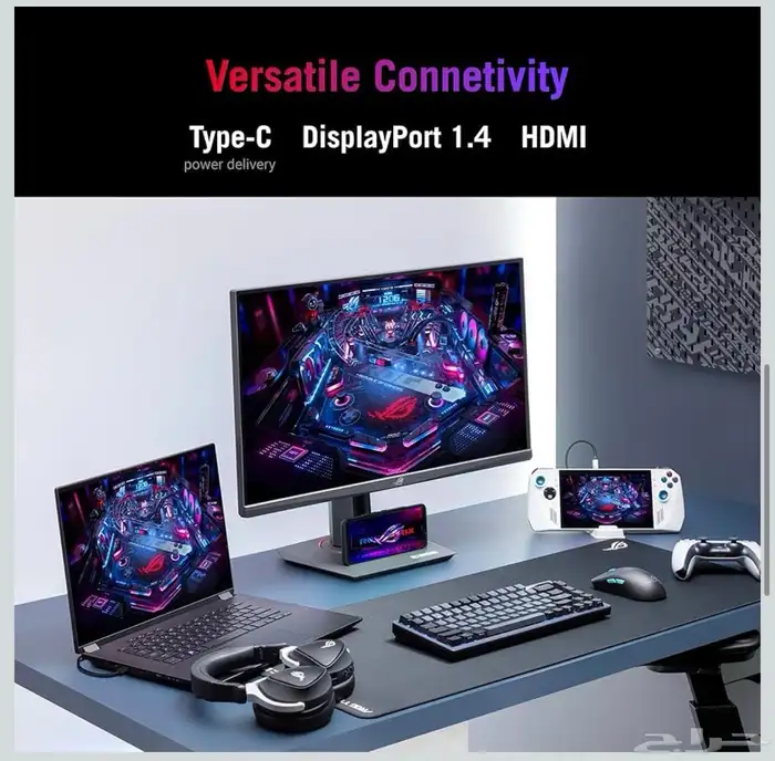 للبيع شاشه asus rog strix 27 3