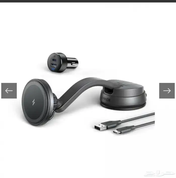شاحن سيارة لاسلكي مغناطيسي MagGO من انكر 2