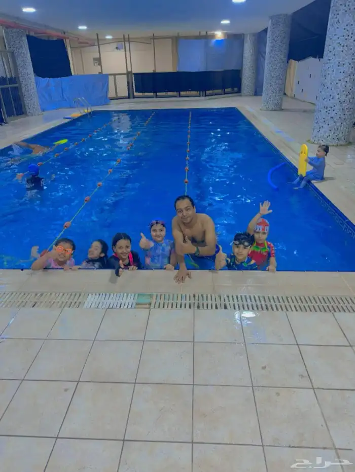 تدريب السباحه شخصي مسابح عائليه كمبوند شاليه 1