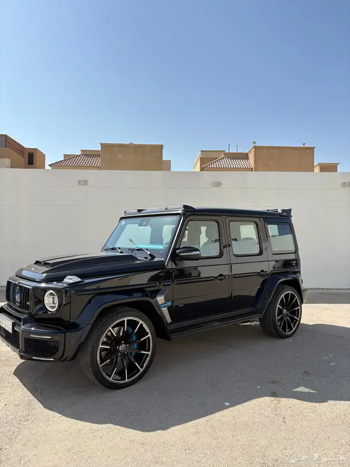 مرسيدس جي كلاس 63 محول برابس داخلي وخارجي ممشى قليل 58 الف 11