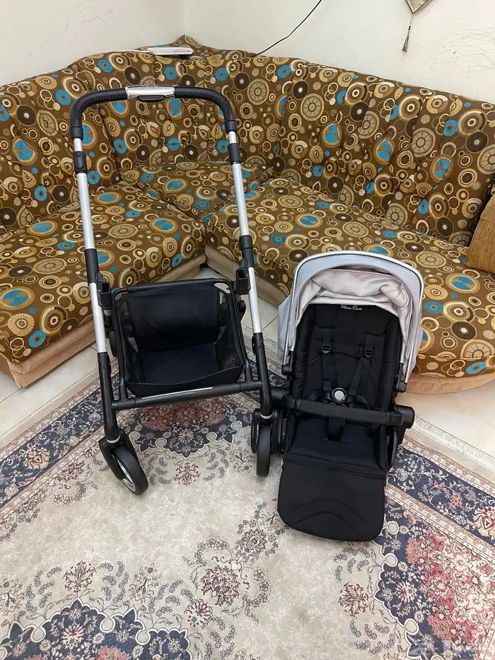 سترولر ماركه سيلفر كروس نضيفه جدا اتجاهين 17