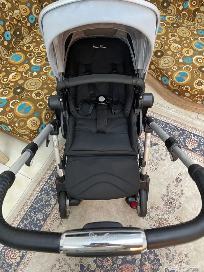 سترولر ماركه سيلفر كروس نضيفه جدا اتجاهين 6