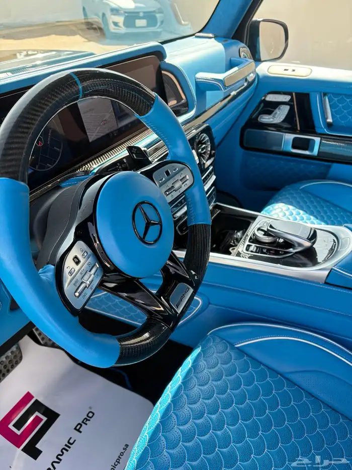 مرسيدس جي كلاس 63 محول برابس داخلي وخارجي ممشى قليل 58 الف 13