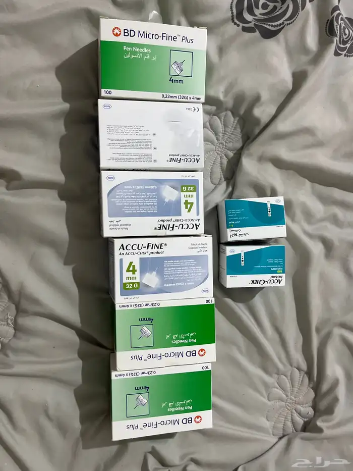 رؤوس اقلام ابر انسولين و شرائح قياس الدم 0