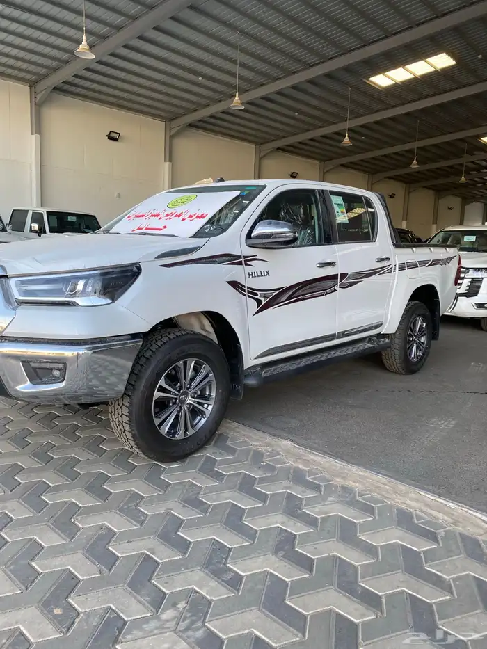 تويوتا هايلوكس بنزين تماتيك دبل سعودي 2025 بطاقه جمركيه 1