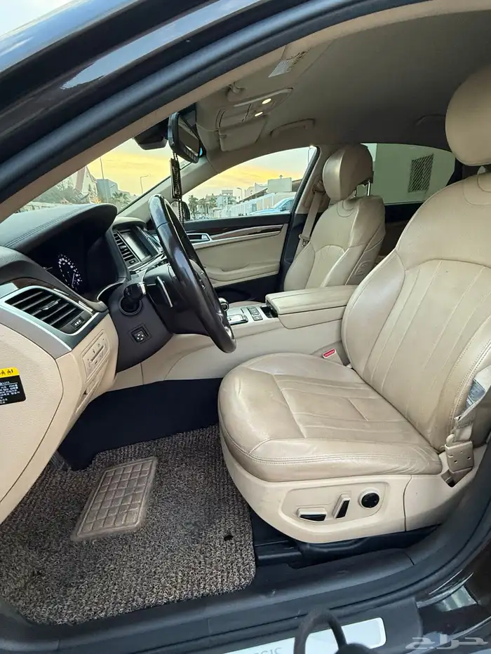 جنسس g80 ديزل قمة بالنظافة لون مميز 2019 8