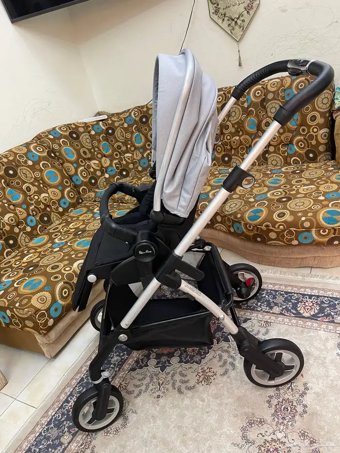 سترولر ماركه سيلفر كروس نضيفه جدا اتجاهين 9