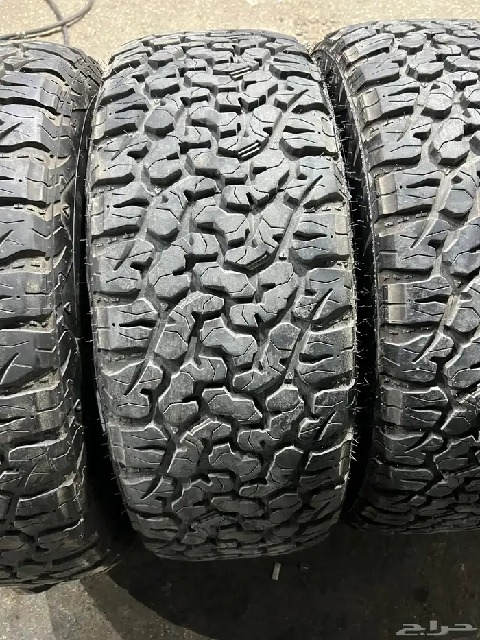 كفرات ودواي نص حجري مقاس 315 70 17 2