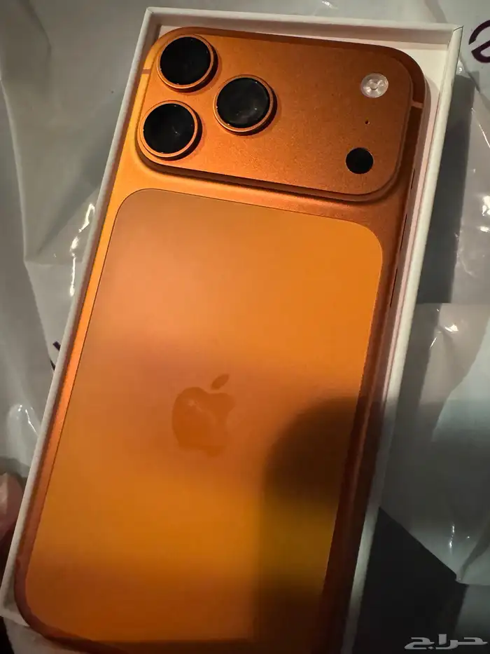 ايفون 17 بروماكس قيقا 256 ما استخدمته بس فتح كرتون 1