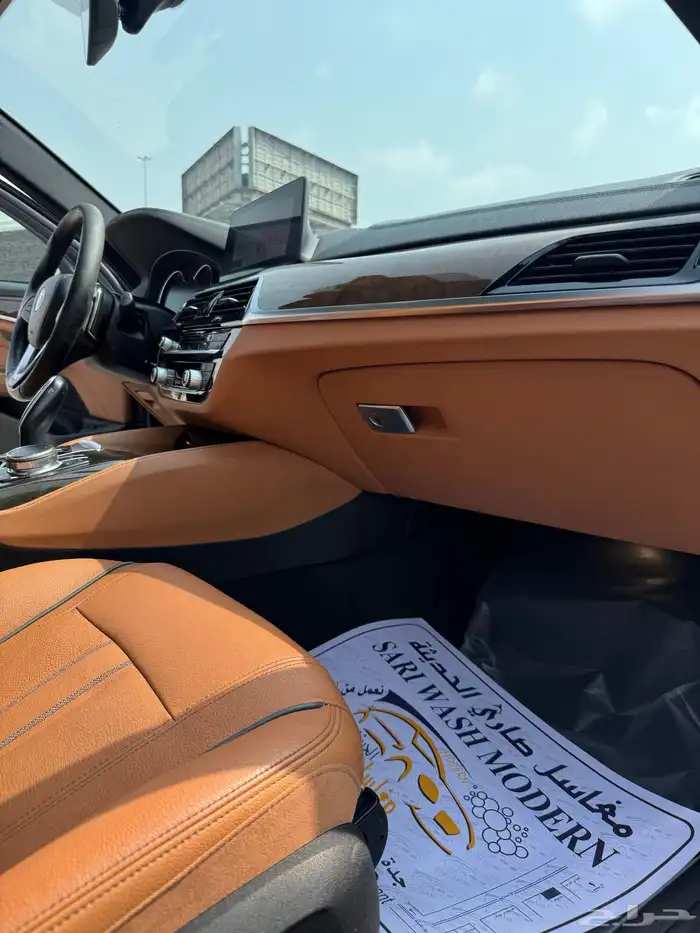 بي ام 530 فل 2017 ماشي 126 الف كيلو قمه في النظافه 93