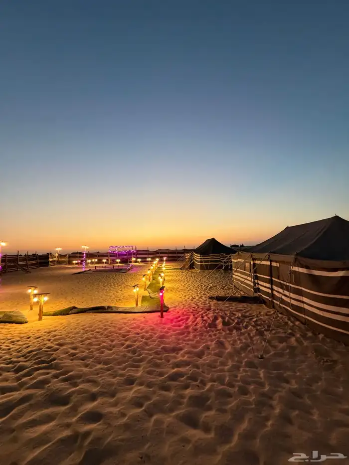 مخيم VIP الدانة بالجبيل 0