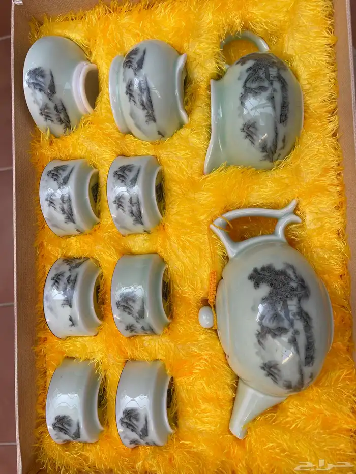 طقم أدوات الشاي الصيني و قلاية 1