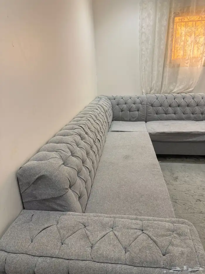 كرسي الراحه وكنب حرف L 2