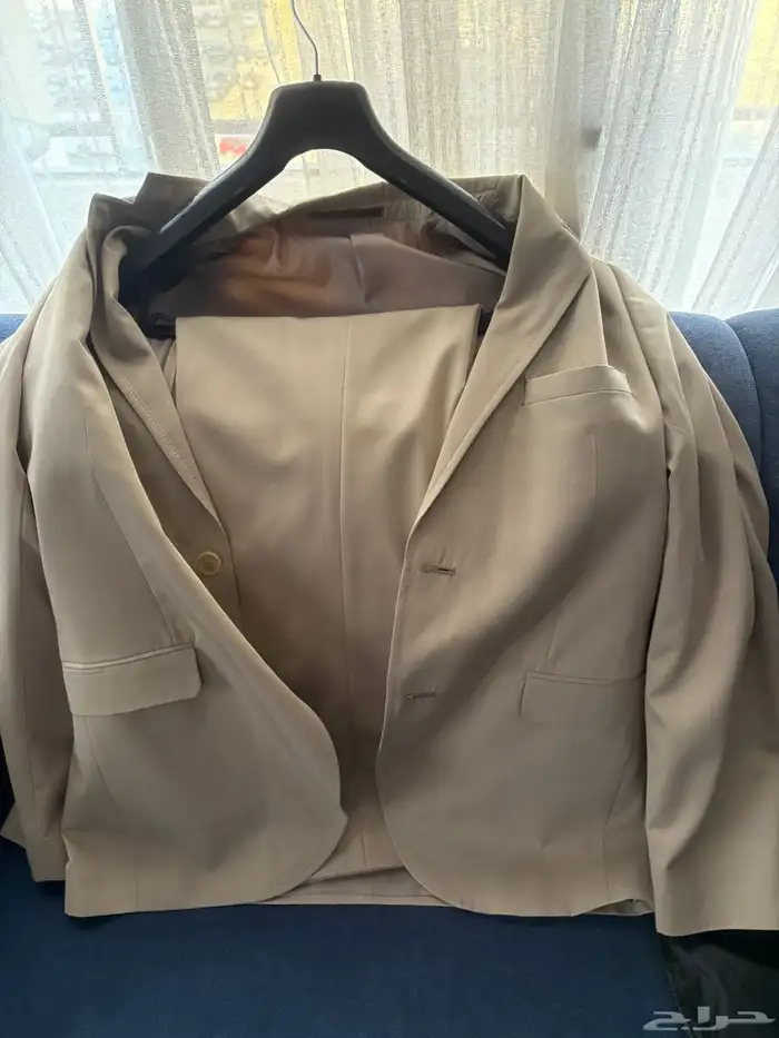 بدلة رسمية لون بيج جديده 2