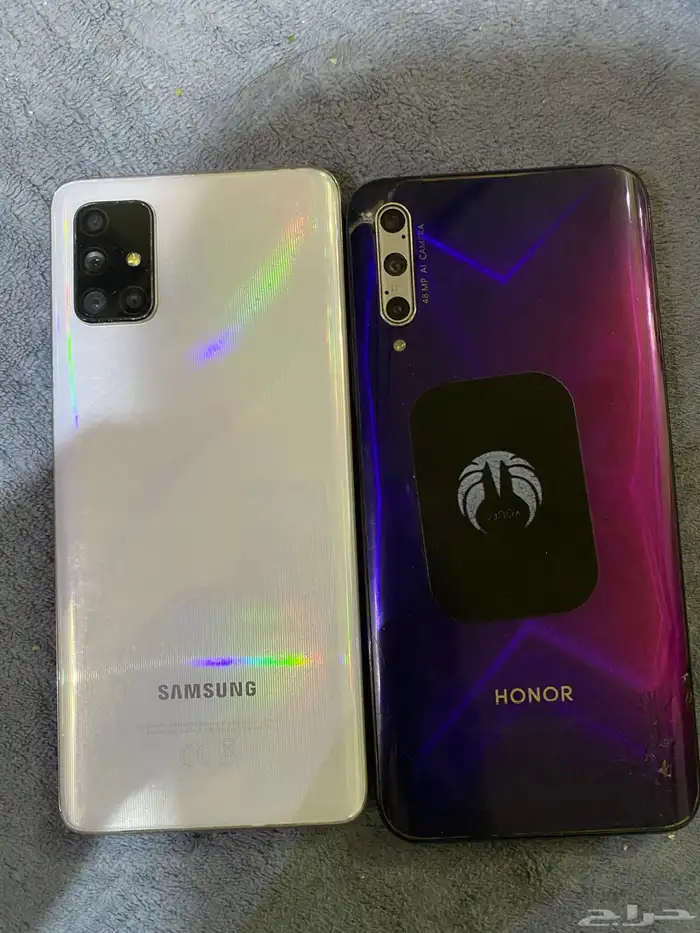 جوال جلكسي و هونر هونر شاشه خربانه جلكسي ما شاءالله جديد مو 3