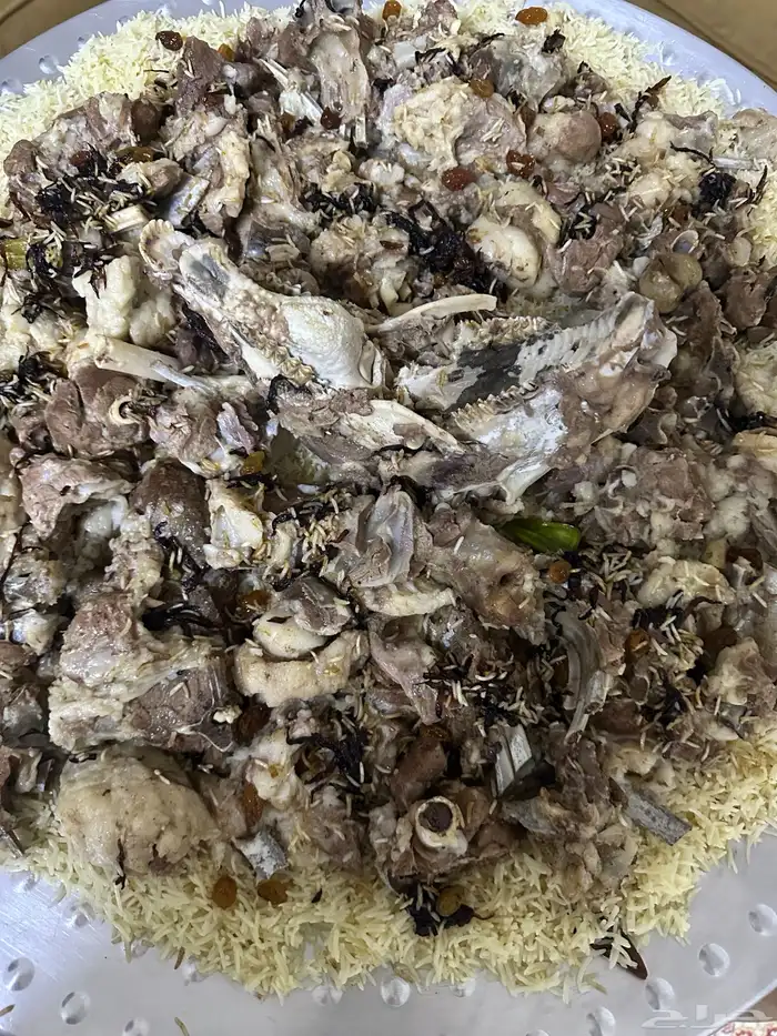 طبخ بيتي كبسة لحم 6