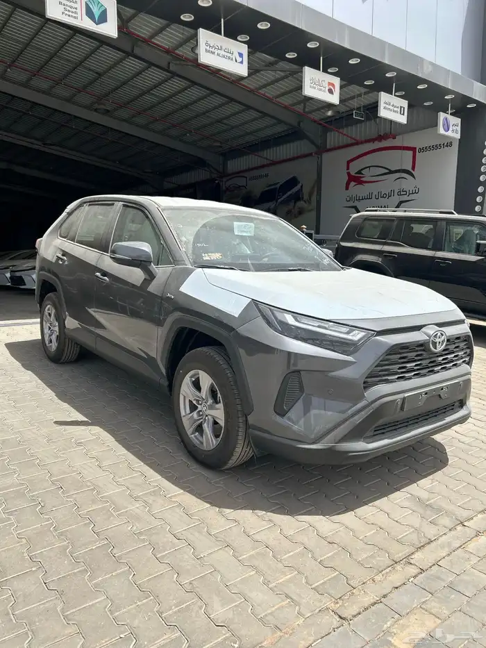 تويوتا  راف فور LE هايبرد دبل 2025 رمادي 113300شامل الضريبة 1