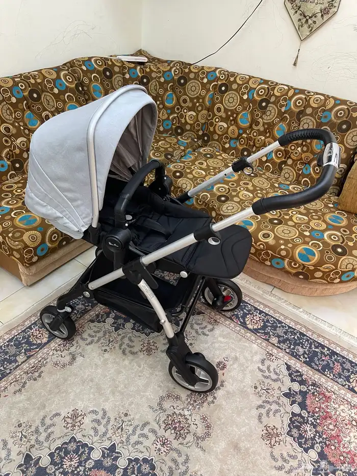 سترولر ماركه سيلفر كروس نضيفه جدا اتجاهين 2