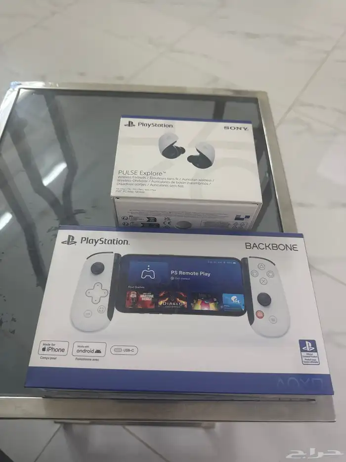 سماعه بلوتوث بلاي ستيشن ويد تحكم للجوال للالعاب 0