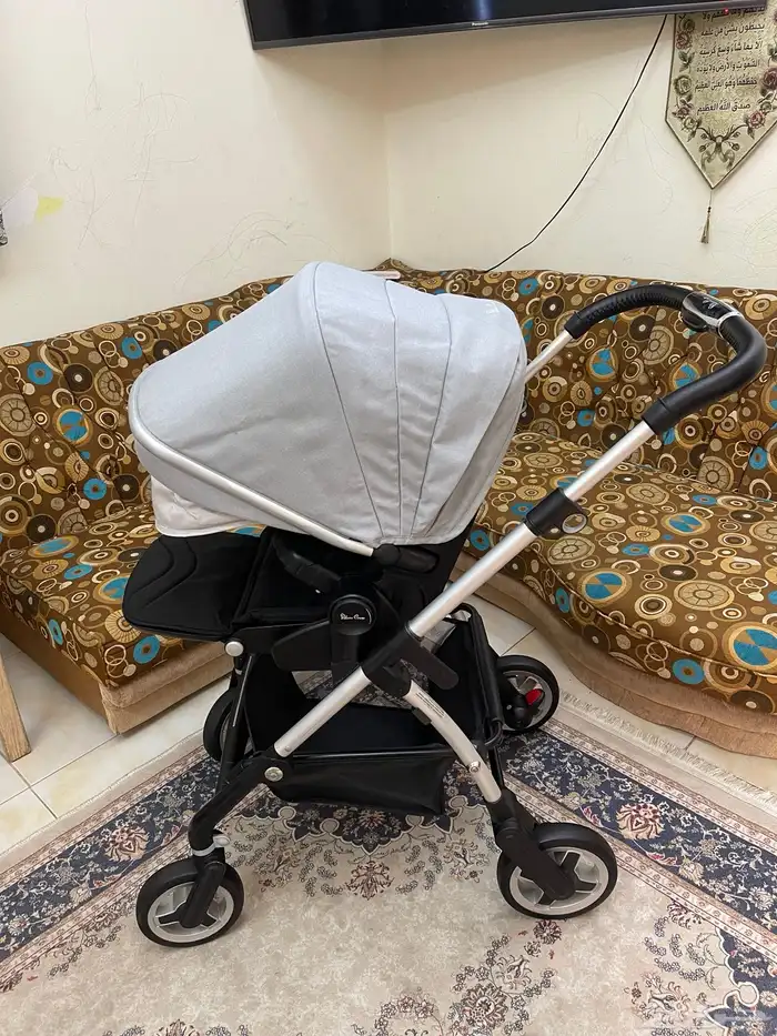 سترولر ماركه سيلفر كروس نضيفه جدا اتجاهين 13