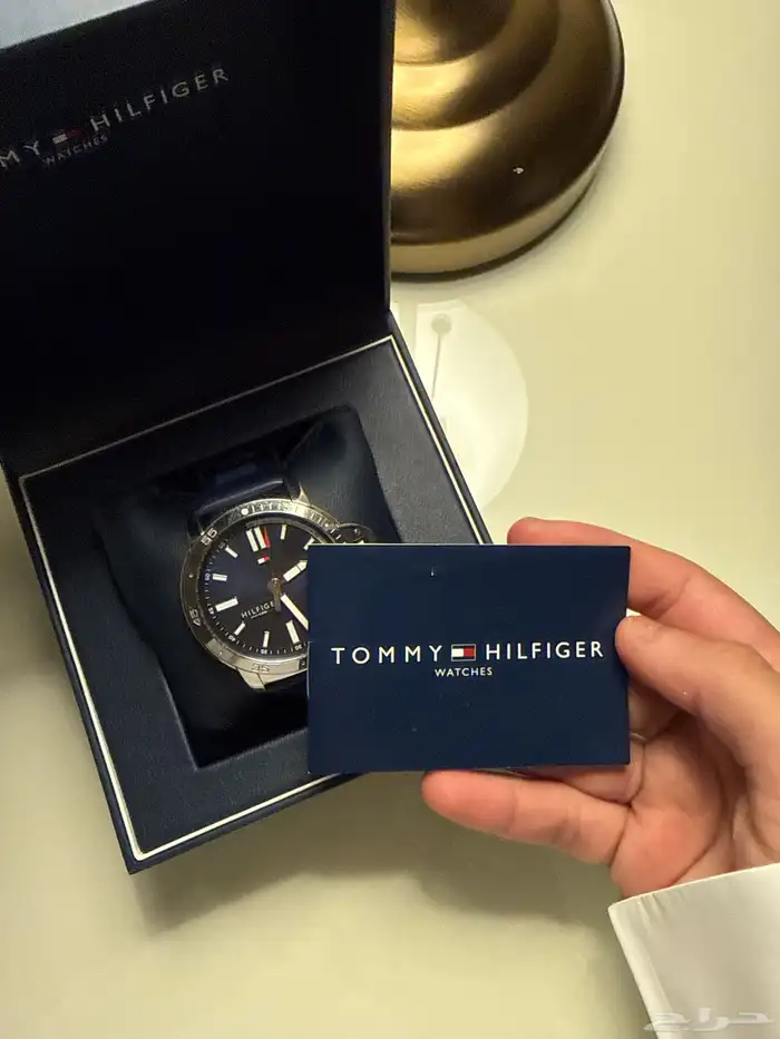 ساعة تومي TOMMY HILFIGER اصليه استعمال قليل جدا 3