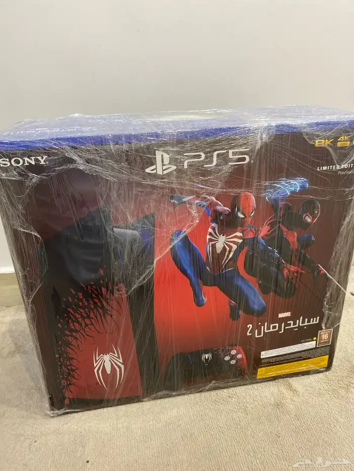 بلايستيشن 5 اصدار سبايدرمان2 جديد تمام ا بختم المصنع مع ضمان 0