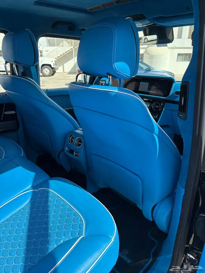 مرسيدس جي كلاس 63 محول برابس داخلي وخارجي ممشى قليل 58 الف 4