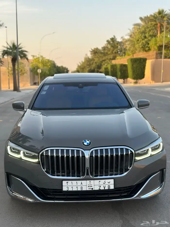 بي ام 730 ماشي 55 الف بحاله الوكاله اسمنتي 2