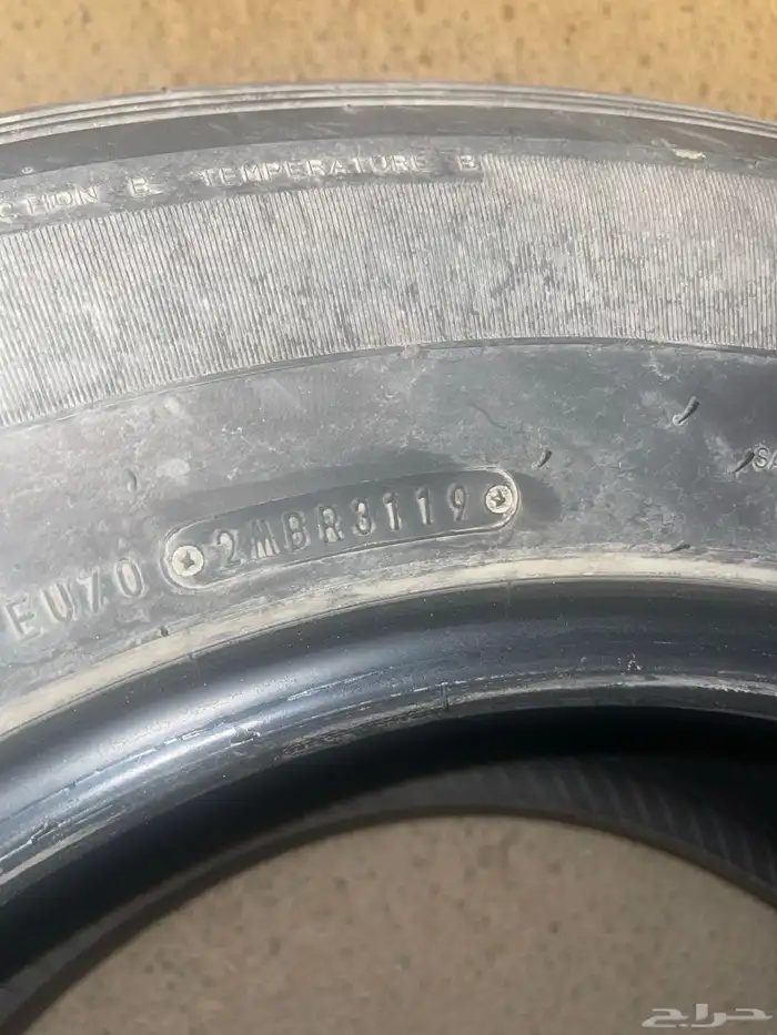 كفرات دنلوب 265 70R 17 موديل 2019 6