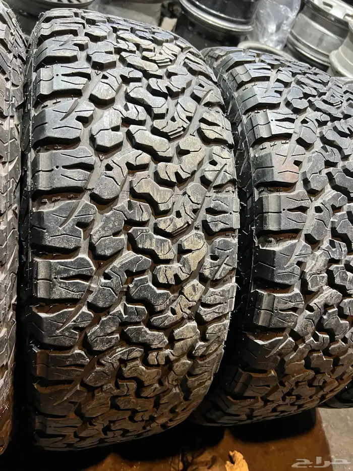 كفرات حجرية مقاس 285 70 17 تاريخ 2024 نوع الكفرات  فيرتش 3