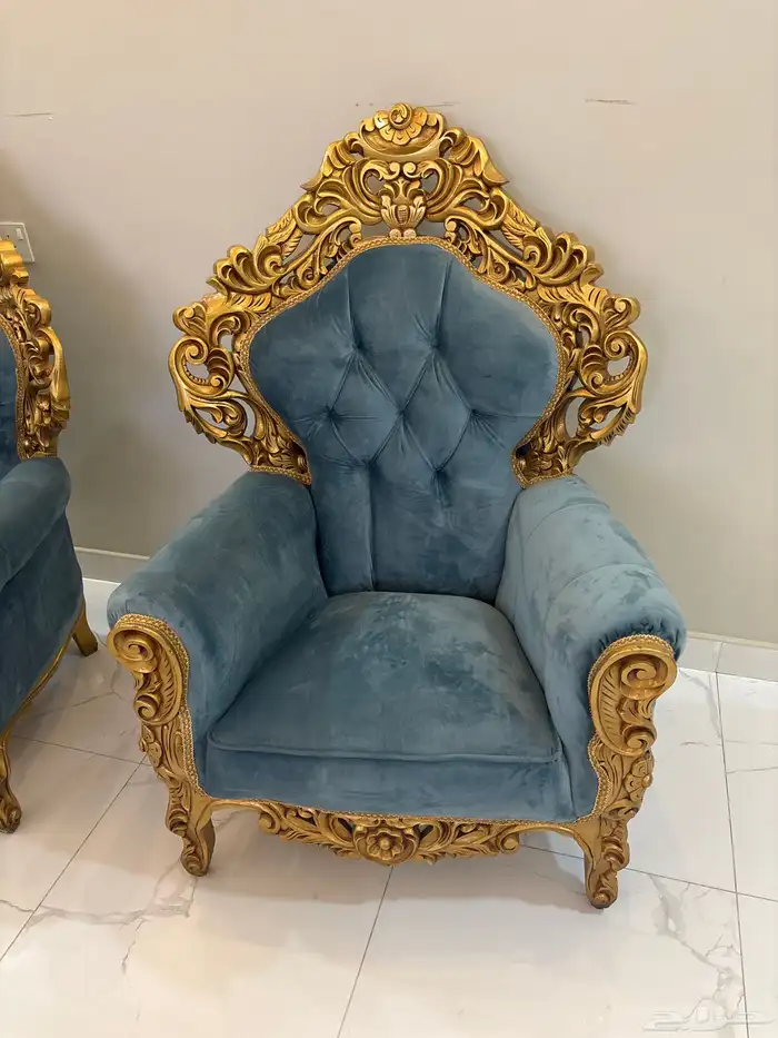 كنب 12 شخص مع عدد 3 طاوله رخام 2