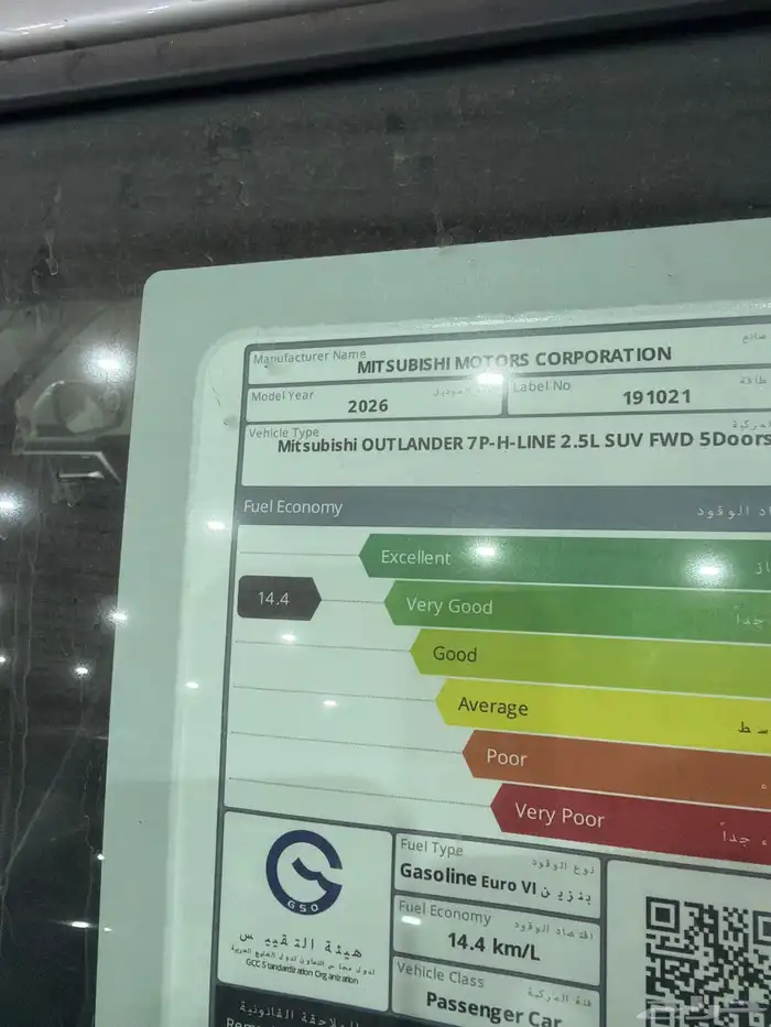 ميتسوبيشي اوتلاندر 2026 بانوراما ربع فل ب 101900 عرض شامل 3
