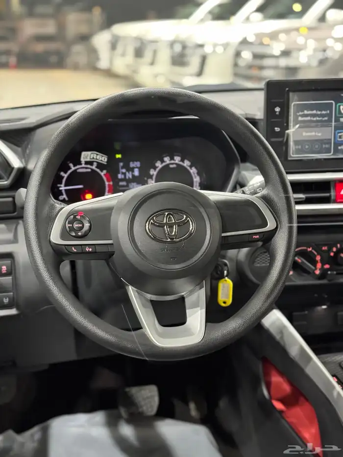 تويوتا رايز موديل 2024 عداد 52 الف كيلو - استاندر 7