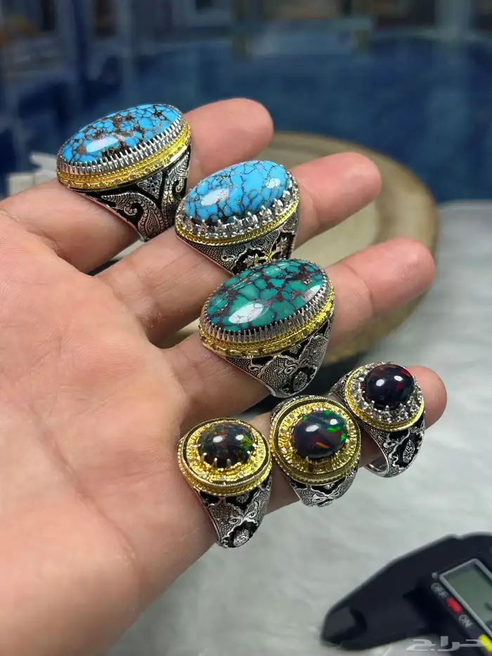 فيروزات وعقيق يماني  واوبالات 34