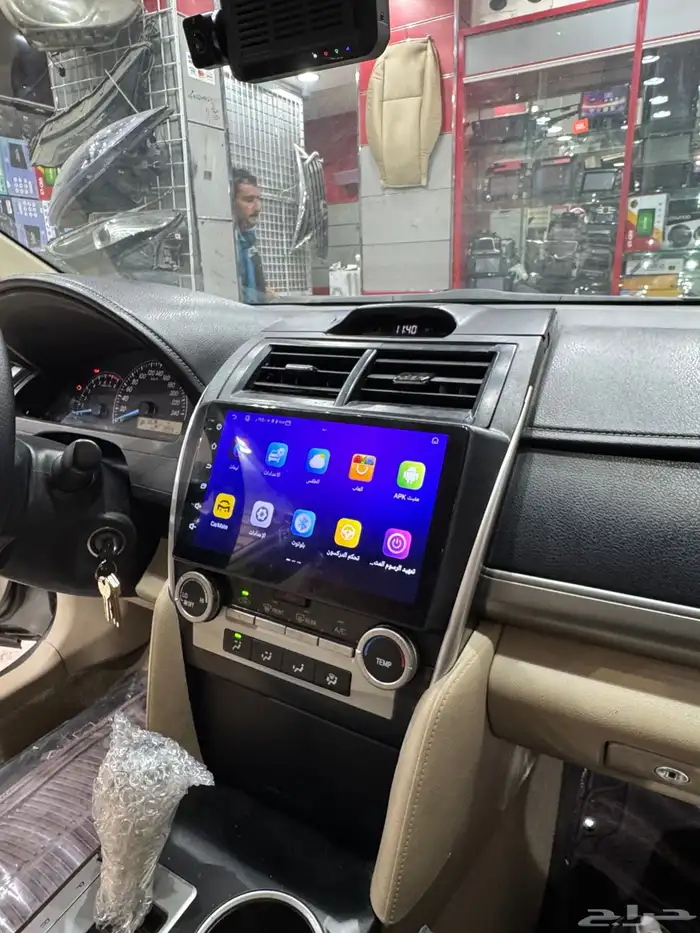 شاشة كامري 2013 لين 2017 3