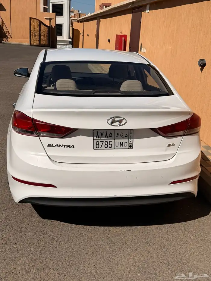 سيارة هيونداي النترا 2017 نصف فل ( مثبت سرعة جنوط ABS ) 2