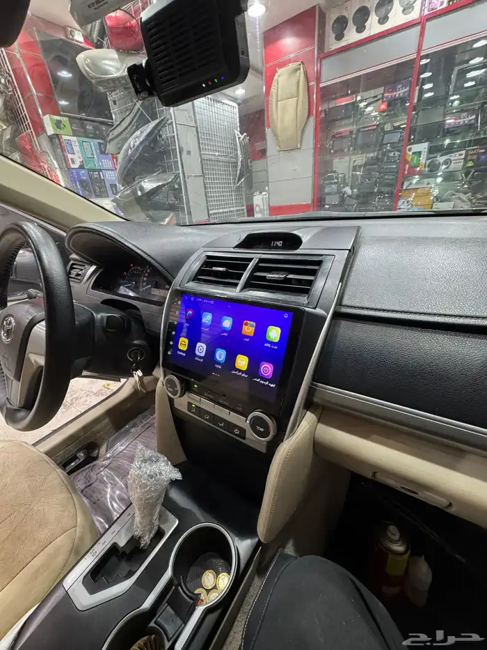 شاشة كامري 2013 لين 2017 2