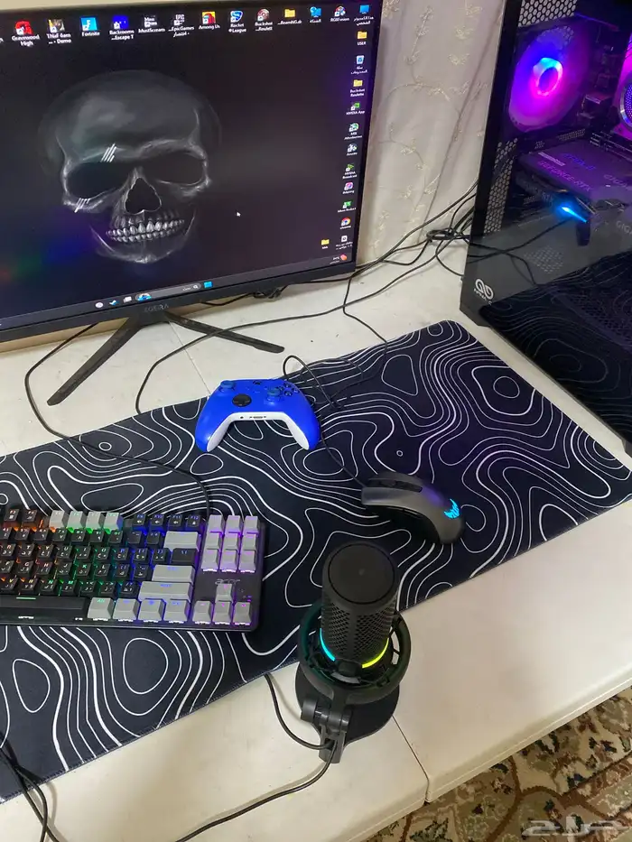 بي سي مع شاشه مع كامل اغراضه 2