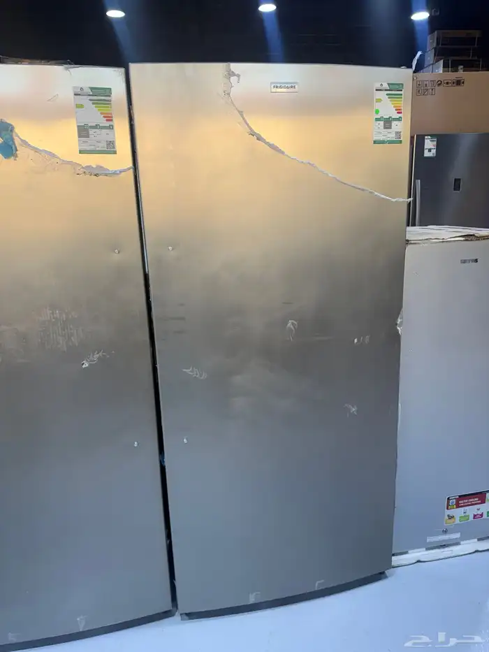 ثلاجه فريجيدير باب واحد أمريكي 19.3 استوك مع فريزر 5