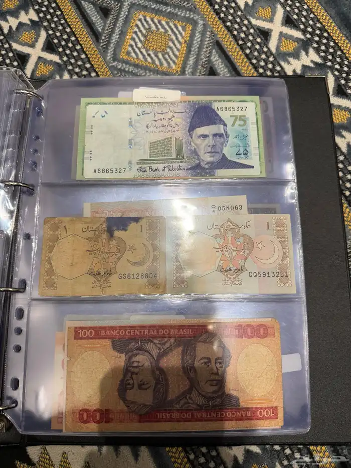 عملات اجنبيه وفلوس سعوديه قديمه 32