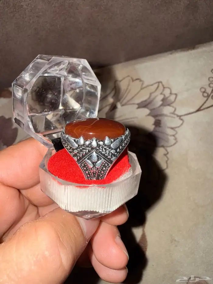 خواتم عقيق يماني للبيع 0