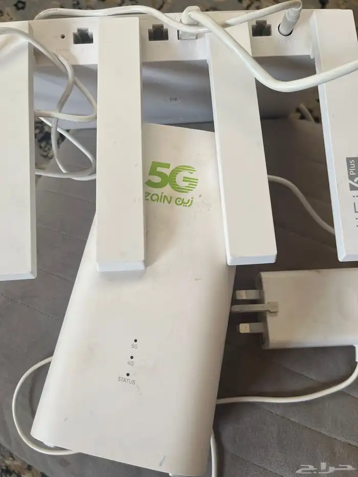 للبيع مودم زين 5G مع مقو ي شبكة حالة شبه جديدة   نظافة تامة 0