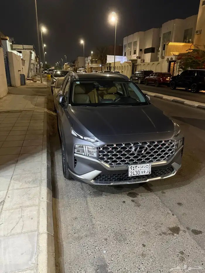 هيونداي سانتافيه 2021فل كامل سعودي 4سلندر 10