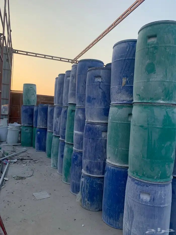 براميل بلاستك للتخزين 1