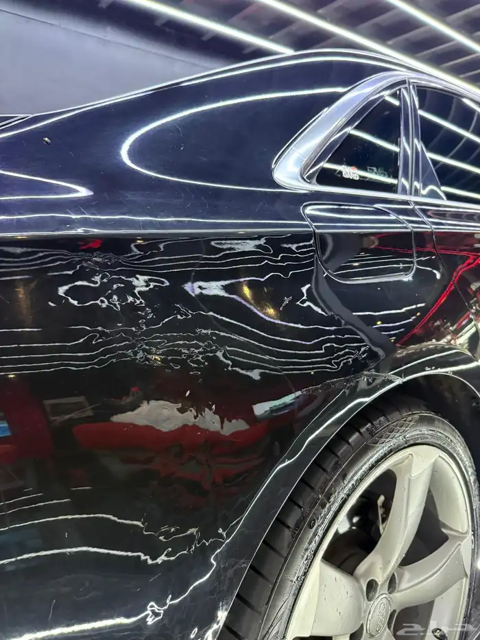 للبيع اودي A8موديل 2016اللون اسود قمه في النطافه 10