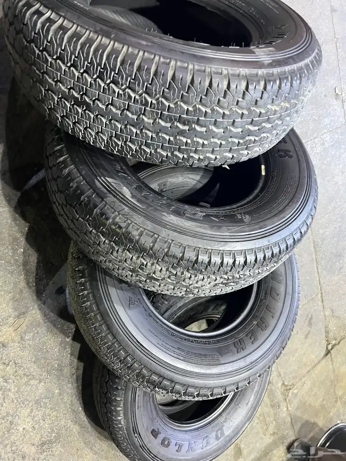 كفرات دلوب  رفرف مقاس 265.70.16 تاريخ 23 8