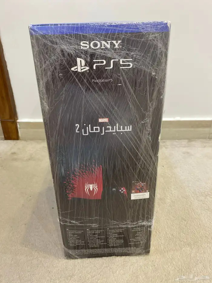 بلايستيشن 5 اصدار سبايدرمان2 جديد تمام ا بختم المصنع مع ضمان 3